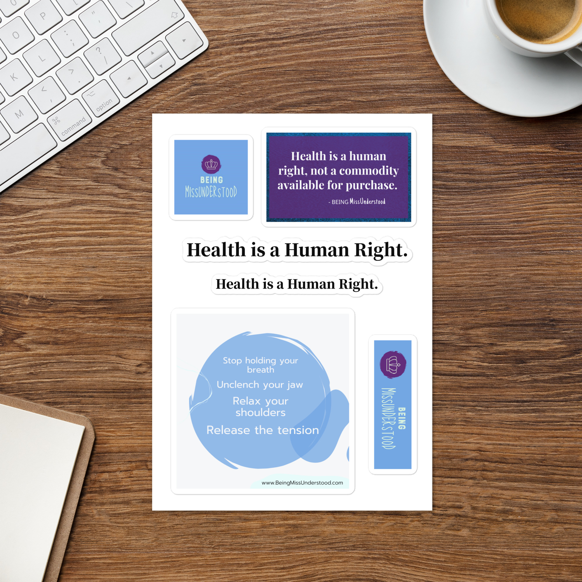 Wealth of Health Sticker Sheet